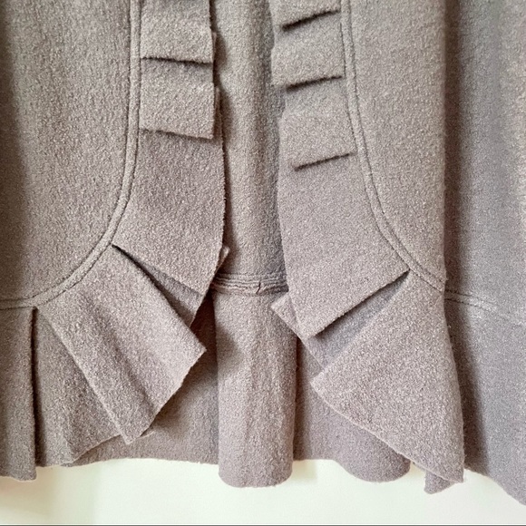 FREE with purchase - 100% wool Open-Front Blazer - Picture 4 of 13